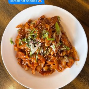 Korean Flat Noodles