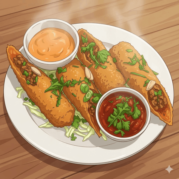 Chicken Spring Roll - Devil’s Burger