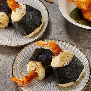 Creamy Prawn Onigiri