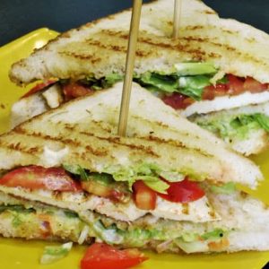 Veg Club Sandwich