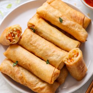Veg Spring Roll Platter