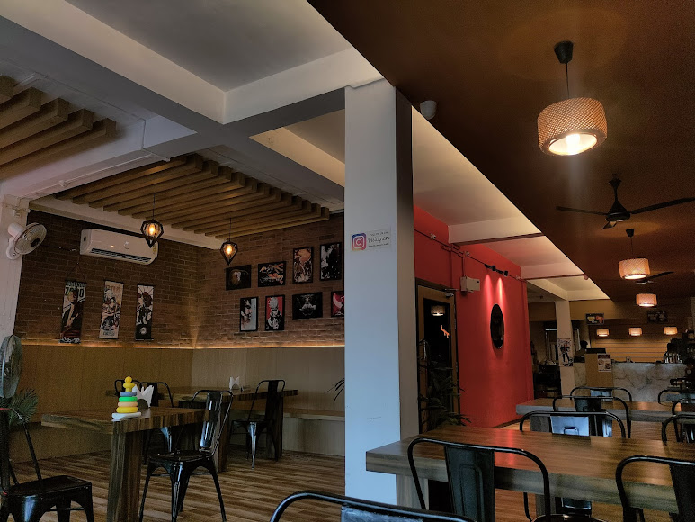 best burger in tinsukia at anime themed restaurant devil's burger